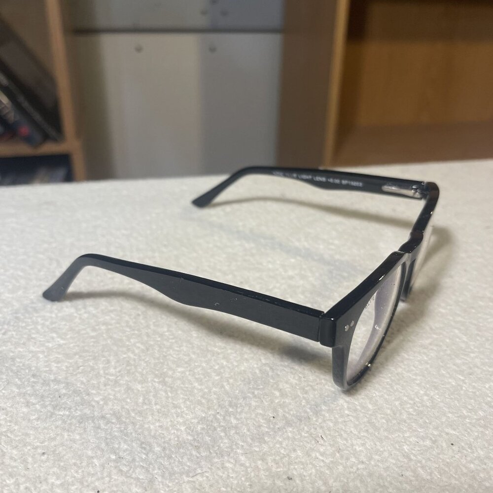 Blue Planet Eyewear Indie Blue Light Lens +0.00 BP19203 Black Frames